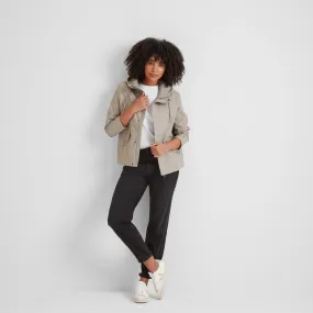 Vena Womens Waterproof Jacket - Dark Taupe