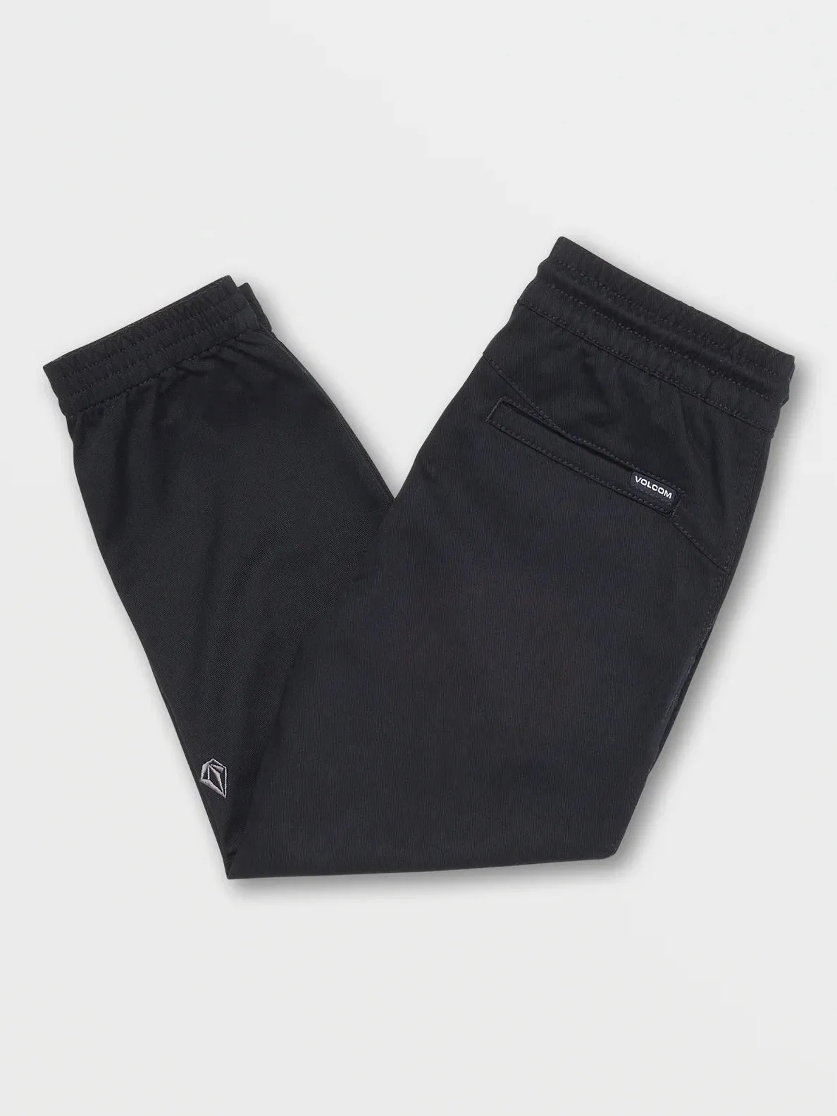 VOLCOM BIG BOYS FRICKIN SLIM JOGGER PANTS-KHAKI, BLACK, CHARCOAL