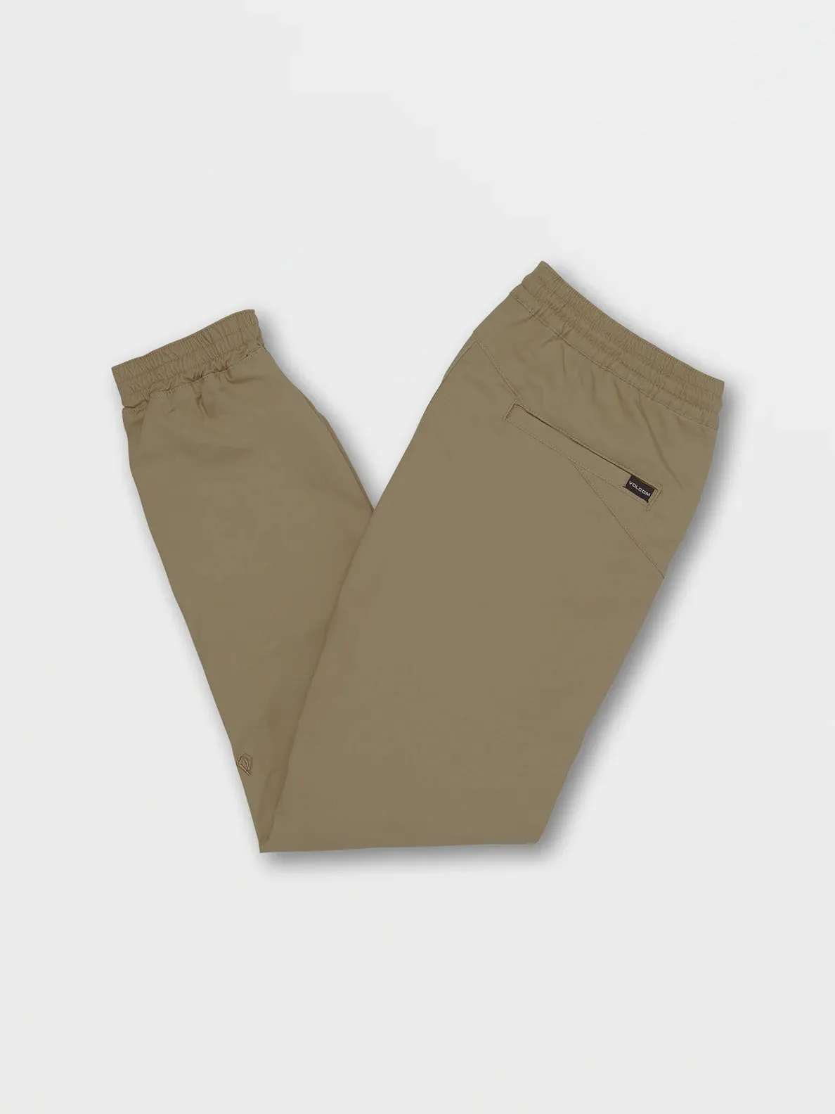 VOLCOM BIG BOYS FRICKIN SLIM JOGGER PANTS-KHAKI, BLACK, CHARCOAL