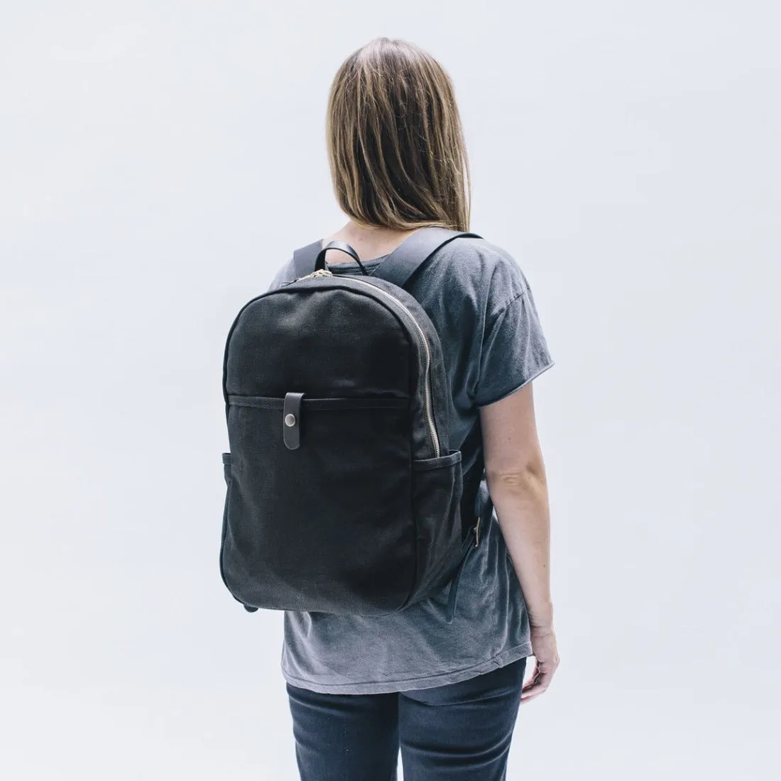 Waxed Canvas Backpack