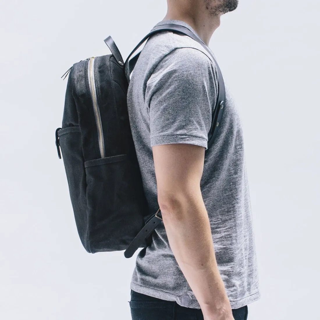 Waxed Canvas Backpack