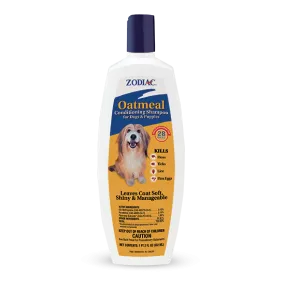 Wellmark International ZODIAC® OATMEAL CONDITIONING SHAMPOO FOR DOGS & PUPPIES