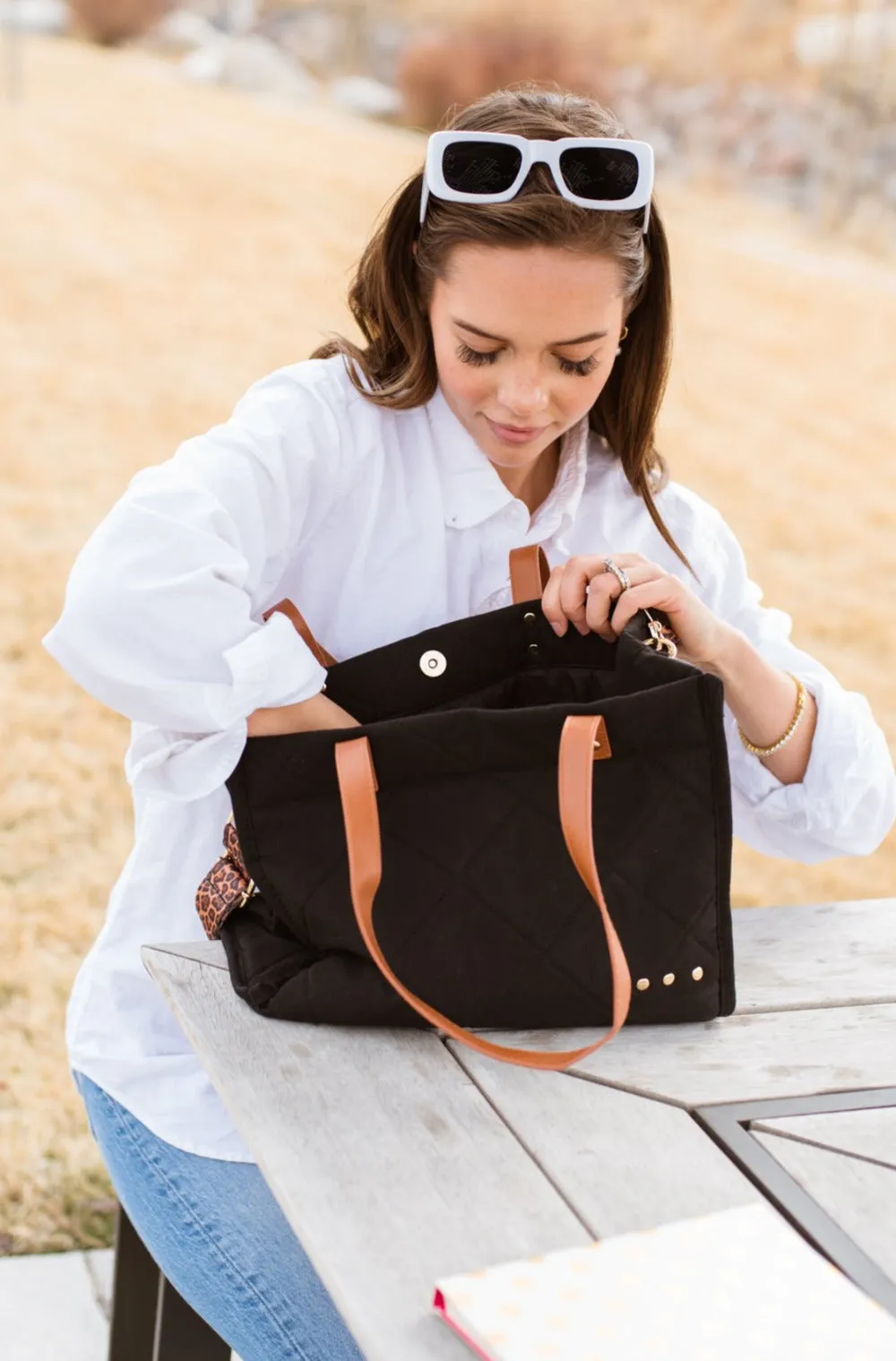 Whitney Quilted Convertible Tote - Final Sale