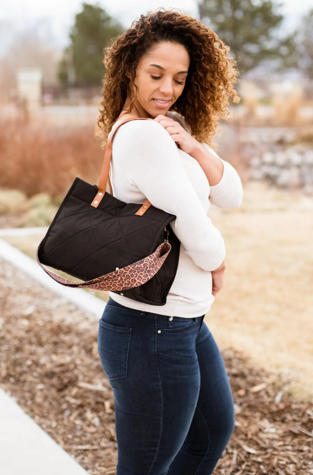 Whitney Quilted Convertible Tote - Final Sale