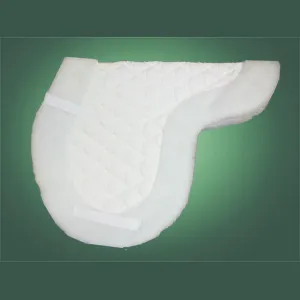 Wilker's Fitted Show Saddle Pad - Rolled Fleece Edges
