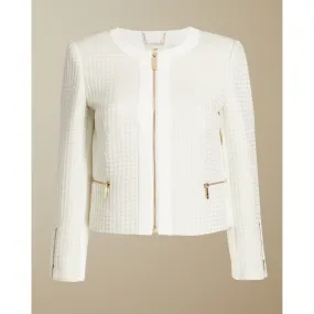 Women Jenniah-Cropped Jacket - Ivory